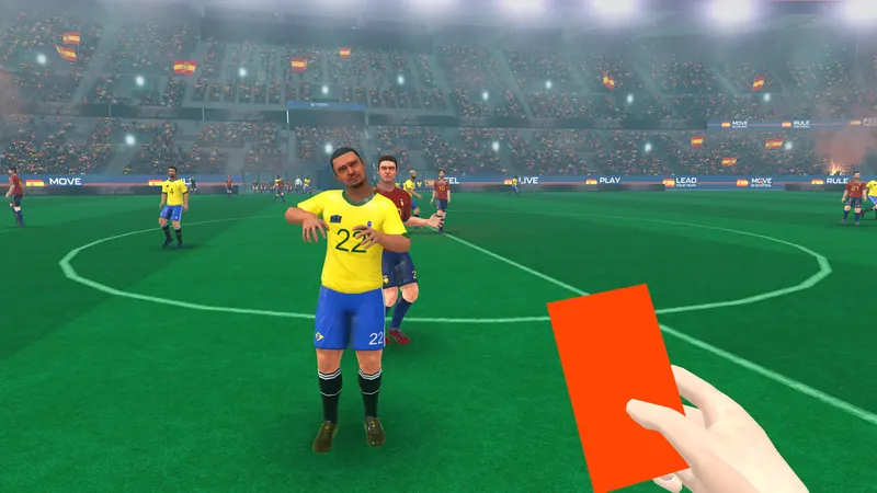 Motion Soccer screenshot 1